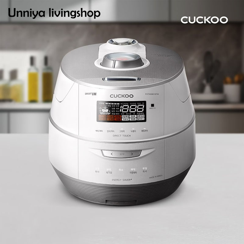 韩国直邮福库双压电饭煲eco不锈钢内胆无涂层电饭煲fhtas0610fw