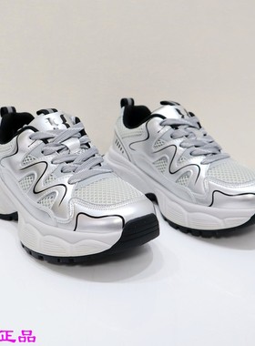 Tigrisso蹀愫2024夏蹀愫复古老爹小跑鞋女增高休闲运动TA54367-50