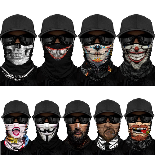 四季防晒面巾摩托车骑行防风面罩