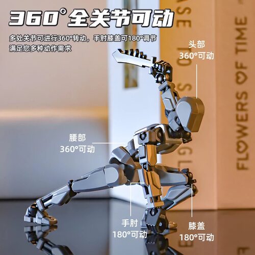 Dummy幸运13全关节人偶3D打印