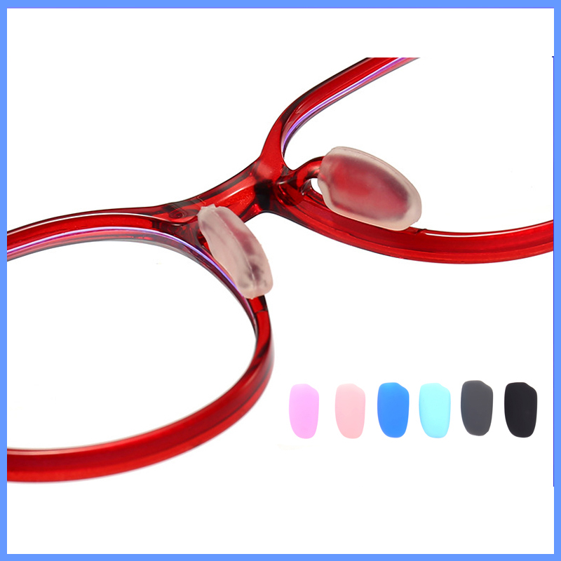 学生近视眼镜套入式硅胶防滑鼻托