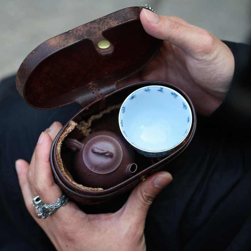 己宽堂寒香渡茶事组旅行茶具