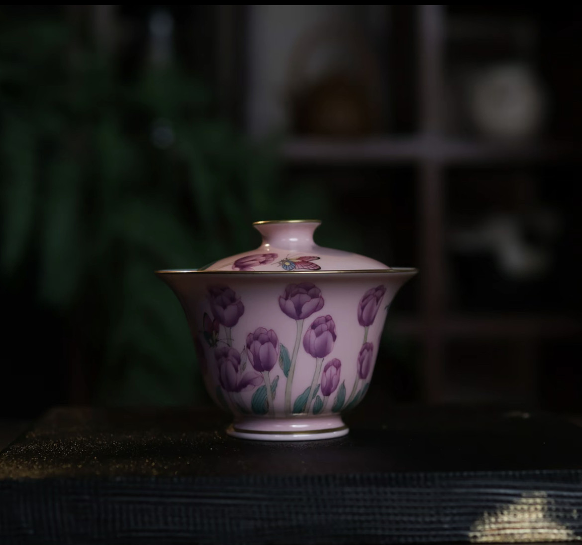 景德镇华隐堂手绘盖碗主人杯福利款茶具限量发售,餐饮具,功夫茶具,淘宝优惠券,粉丝福利购,淘宝优惠卷