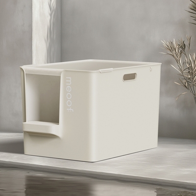 半封闭式超大号加高竖猫砂盆厕所