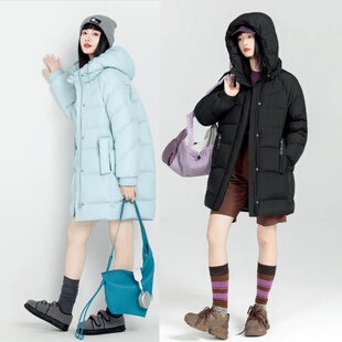 休闲羽绒服九成品S7882半成品衣皮定制翻新加厚加工 款 2025款 女式