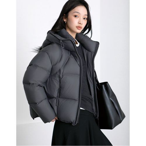 2026新款羽绒服九成品女士款宽松短款衣壳翻新定制加厚加工XB9523