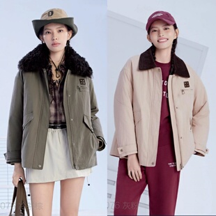2025新款女活面脱卸款羽绒服九成品L25076半成品定制翻新加厚加工