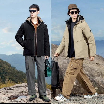 2025款男士活面脱卸款羽绒服半九成品5003叶衣壳翻新加厚定制加工