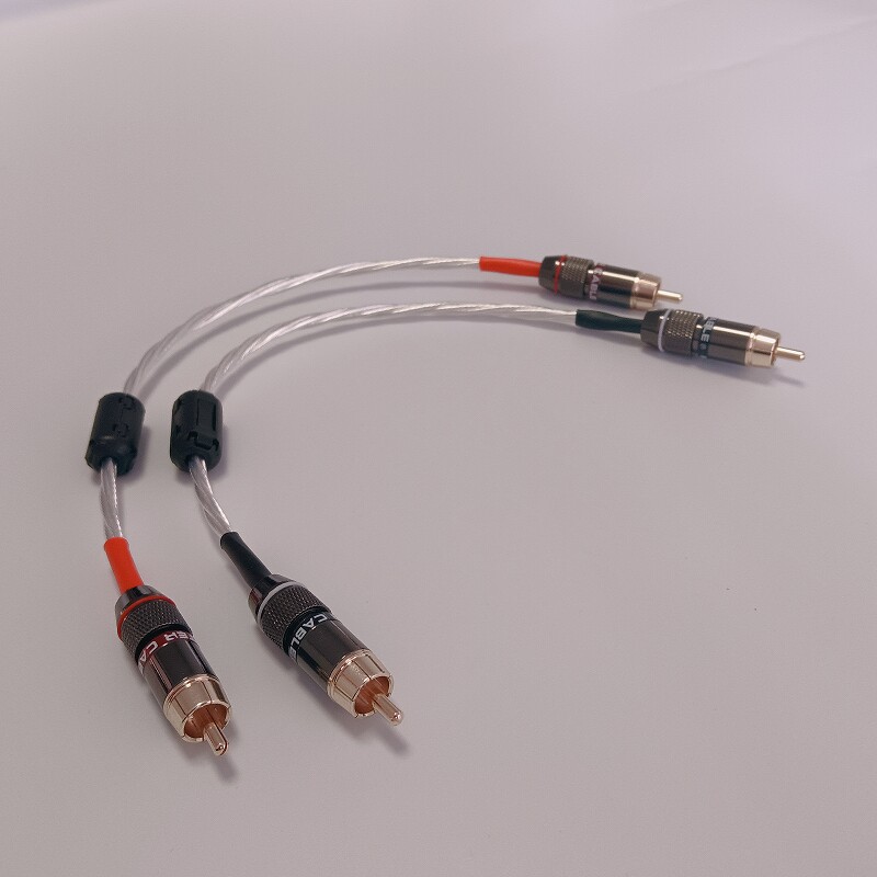 雅高聆过机线 音频线 镀银 纯银线 发烧DIY信号线 讯号线 单晶银
