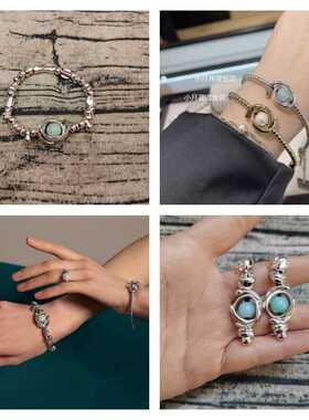 西班牙UNOde50珍珠天河石手链