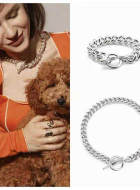 UNOde50链条项链钛钢小众设计