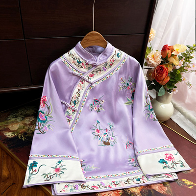 新中式重工刺绣唐装汉服女款