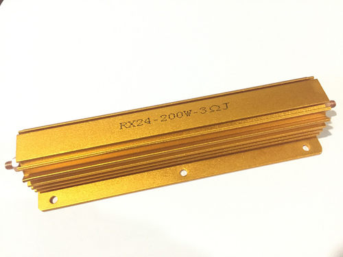 RXG24-200W300RJ精密黄金铝壳电阻200W 300RJ 300欧姆