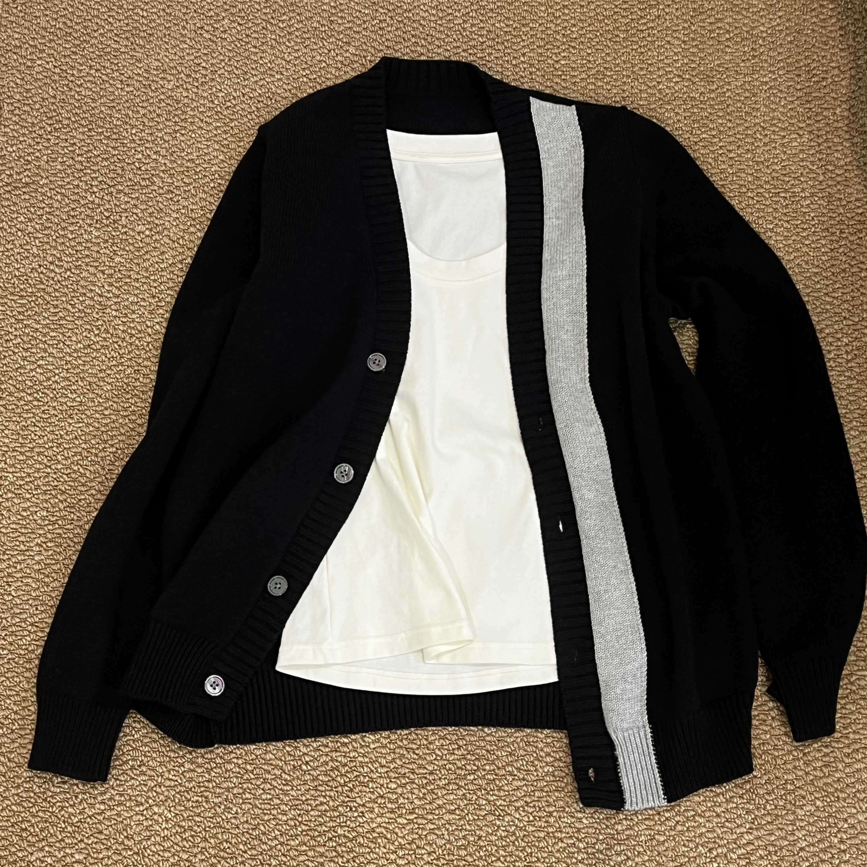 纯棉针织毛衣老公同款