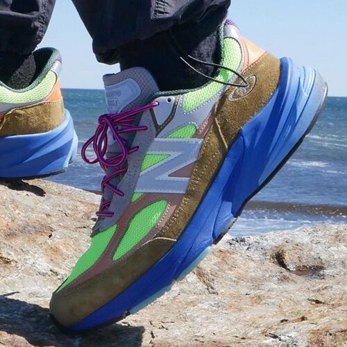 NB美产Action Bronson x New Balance 990v6 新款联名跑鞋m990ab6