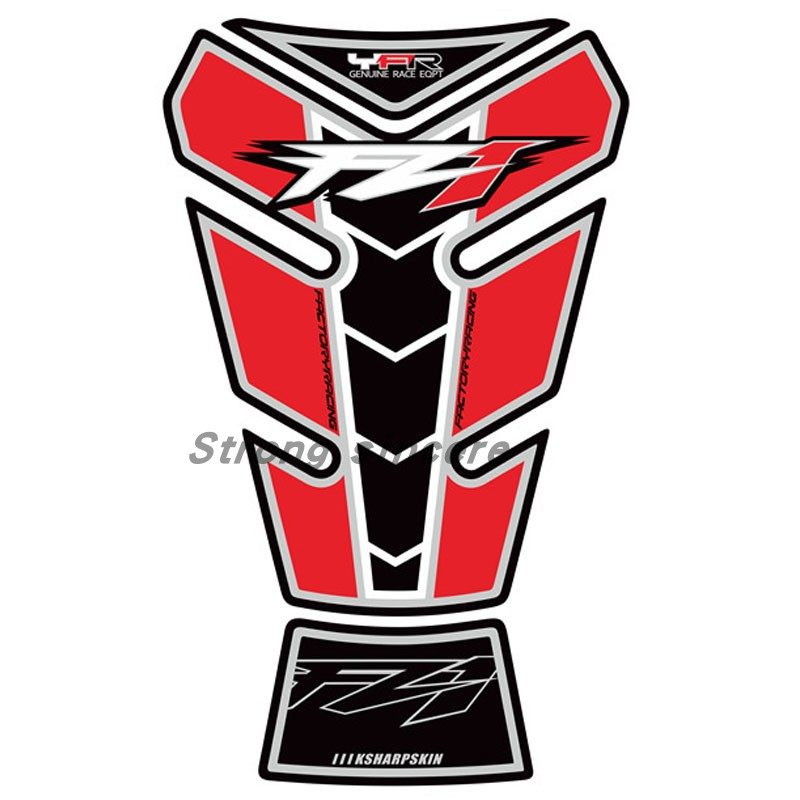 适用雅马哈 FZ1/ABS FZ1N FZ1-S 3M树脂油箱贴彩色鱼骨贴