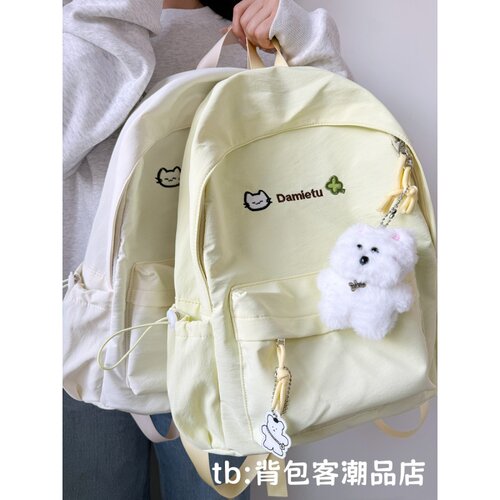 日系ins高颜值女学生双肩包