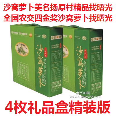 天津曙光沙窝萝卜脆甜新鲜包邮