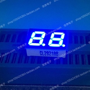2821 6.1mm 管二位 数码 尺寸15 2281红蓝色 0.28英寸 共阴共阳