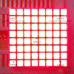 方形点阵块 16PIN 8点阵块1088BH共阳 3.0MM 1088AH共阴