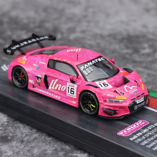 TW 1:64 奥迪R8 LMS GT3 EVO II 2023 SPA 24H 16# UNO车队 模型