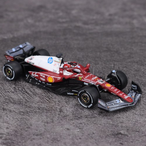 Looksmart 1:64 法拉利F1 SF25 勒克莱尔16# 意大利站 赛车车模