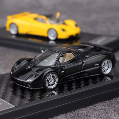 LCD 帕加尼Pagani 宗塔Zonda C12 黄色/黑色 合金车模