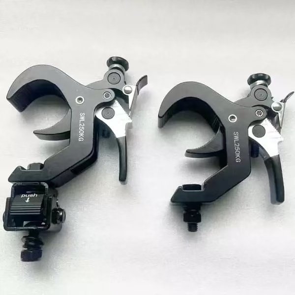 新款舞台灯光折叠灯钩鹰爪钩弹簧钩光束灯帕灯摇头染色灯防水灯具