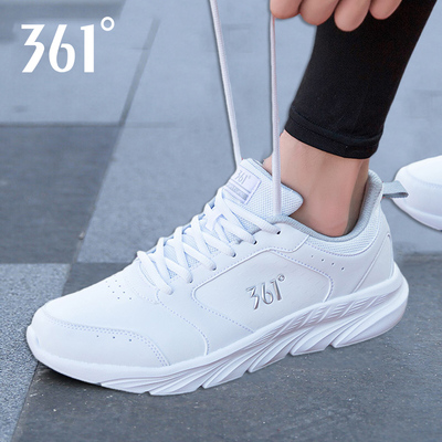 361官网新款皮面跑鞋官方旗舰店