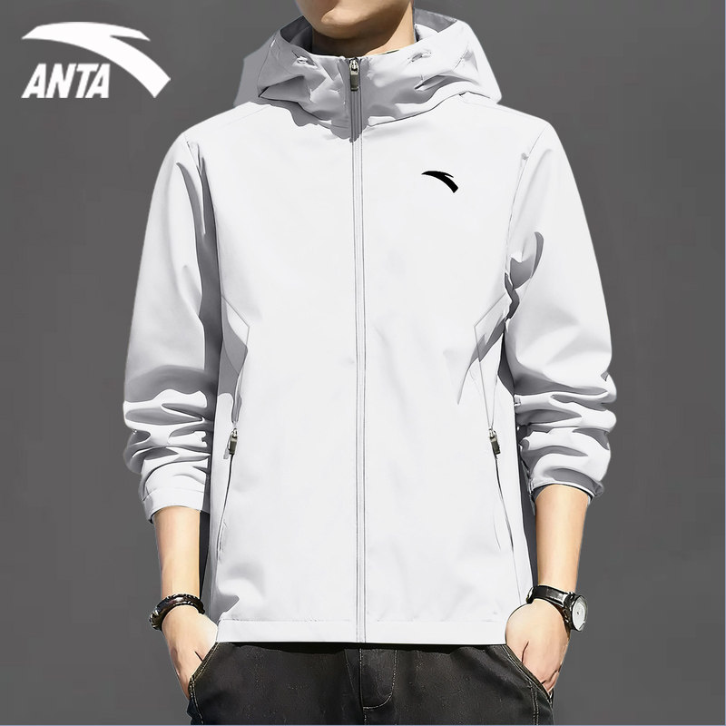 安踏外套男装冲锋衣防泼水2025新款春秋男士加绒夹克旗舰店运动服,运动服/休闲服装,运动茄克/外套,淘宝优惠券,粉丝福利购,淘宝优惠卷