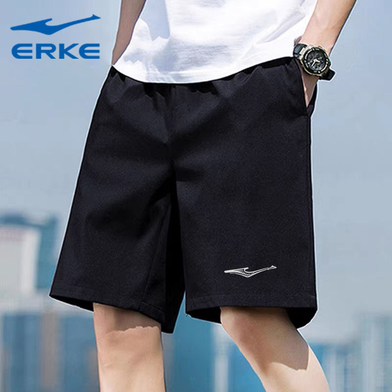 鸿星尔克冰丝短裤男装速干运动裤夏季男士红星旗舰店薄款五分裤子,运动服/休闲服装,运动中长裤／短裤,淘宝优惠券,粉丝福利购,淘宝优惠卷