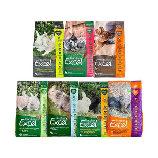 burgess英国布格斯薄荷兔粮牛至兔子宠物兔粮提摩西幼兔成兔饲料