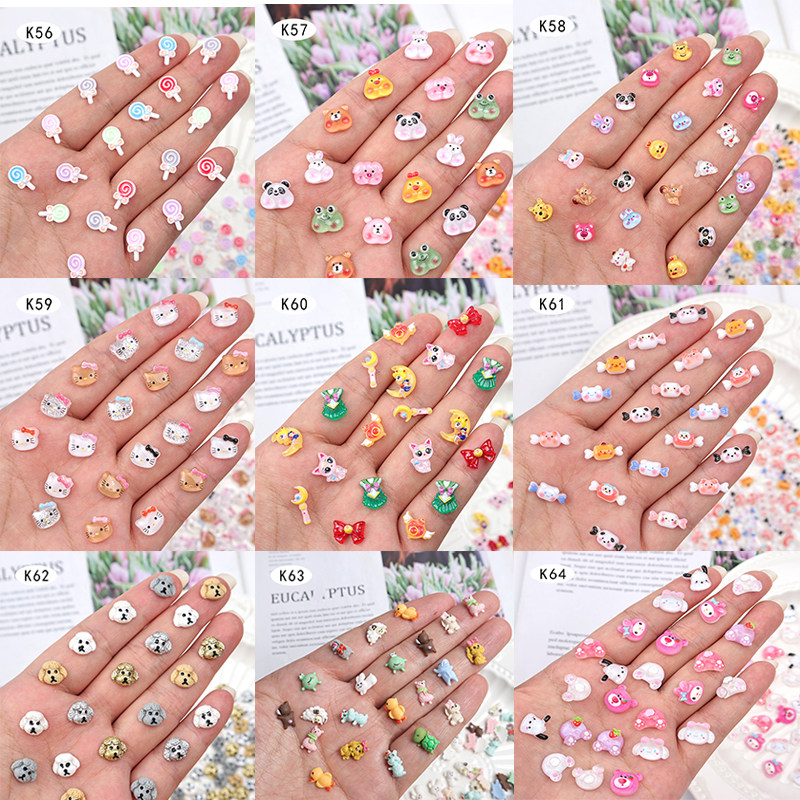 超齐全卡通多款混装Kitty猫咪糖果棒棒糖可爱卡通饰品DIY指甲装饰,彩妆/香水/美妆工具,美甲工具,淘宝优惠券,粉丝福利购,淘宝优惠卷