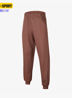 Nike/耐克正品春季大童加绒保暖舒适束脚运动长裤FJ6028-208