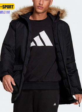 Adidas/阿迪达斯正品UTILITAS HO PKA男子户外保暖运动棉服GT1699