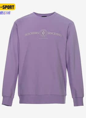 Skechers/斯凯奇正品春季新款男女休闲运动套头卫衣L122U102