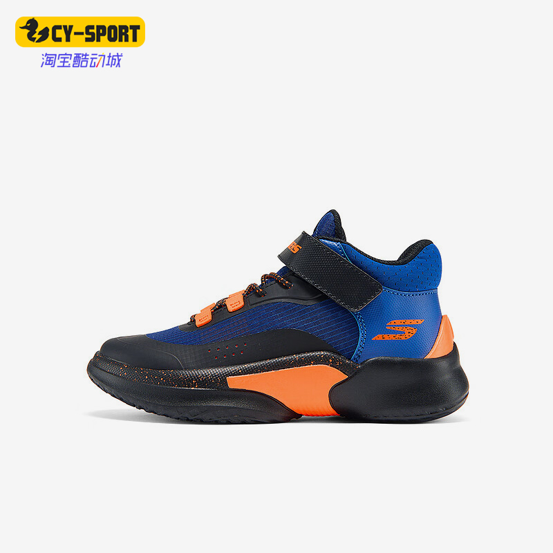 斯凯奇大童弹力耐磨休闲鞋