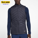 跑步运动保暖立领马甲AH0547 AeroLayer男士 081 耐克正品 Nike