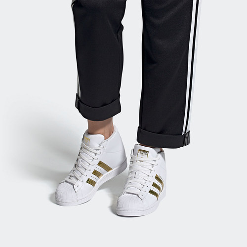 女鞋经典贝壳头Adidas/阿迪达斯
