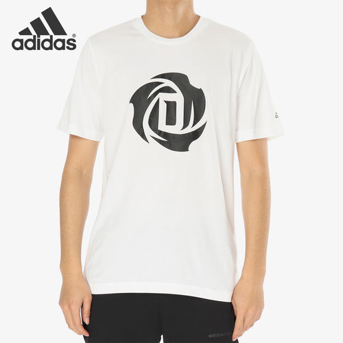 Adidas/阿迪达斯正品新款男子ROSE GRAPHIC T圆领短T恤CW9200
