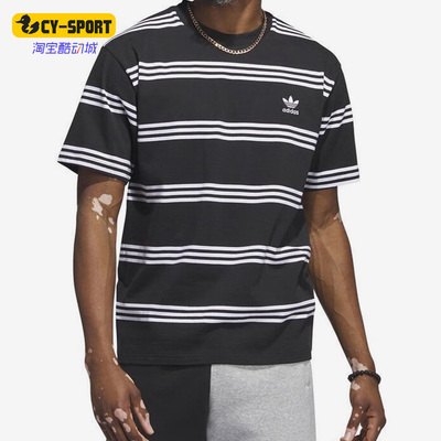 阿迪达斯男士透气短袖T恤