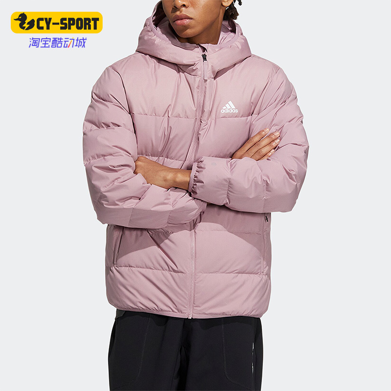 阿迪达斯男女户外保暖运动羽绒服