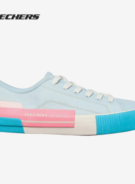 斯凯奇配色休闲板鞋Skechers正品
