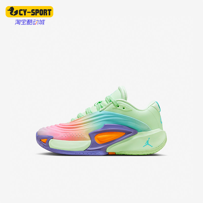 耐克GS女子大童系带减震篮球鞋