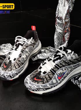 Nike/耐克正品新款AIR MAX 98 女子气垫缓震休闲运动鞋BV6956
