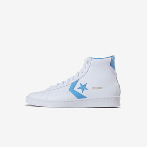 Converse匡威 男休闲鞋板鞋高帮透气橡胶底牛皮翻毛皮正品166813C