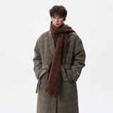 现货[502-2-N017-P148] 毛呢大衣中长款夹棉外套男,男装毛呢大衣,星座502-2（原1014A）,