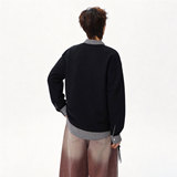 现货502-2-WY109-P48春款格纹假两件长袖卫衣，男装卫衣，星座502-2（原1014A）