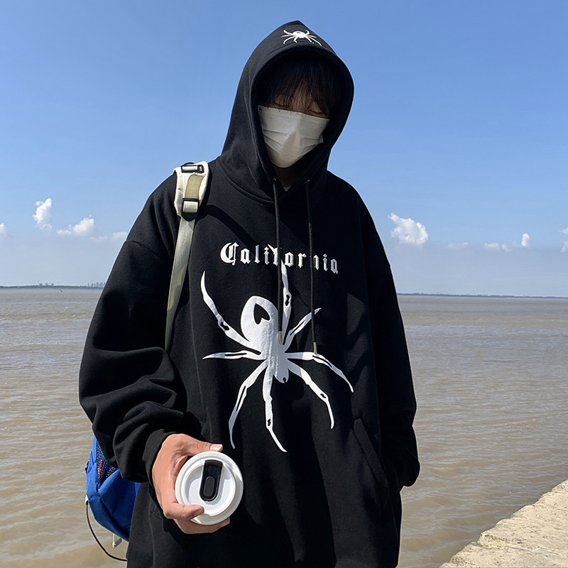 1014A-WY73秋冬季2024新款卫衣男连帽潮牌外套P68,男装卫衣,星座502-2（原1014A）