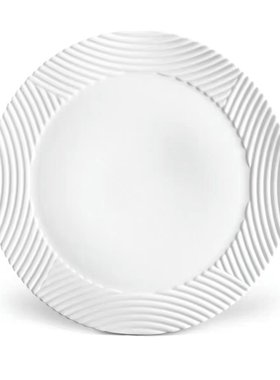 【官方授权】法国 L'OBJET Corde系列手绘白瓷欧式甜品牛排鱼盘碟